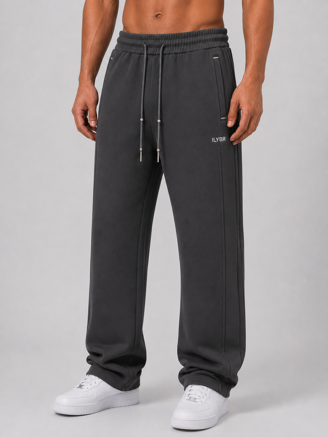 Pantalon essentiel ILYBR – Gris graphite