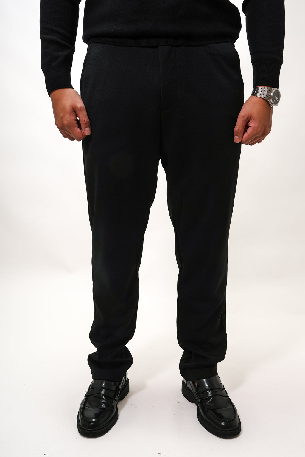 Pantalon tailleur technique ILYBR – Noir