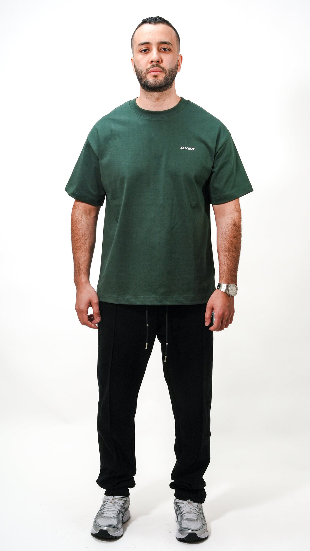 T-shirt essentiel ILYBR – Vert forêt