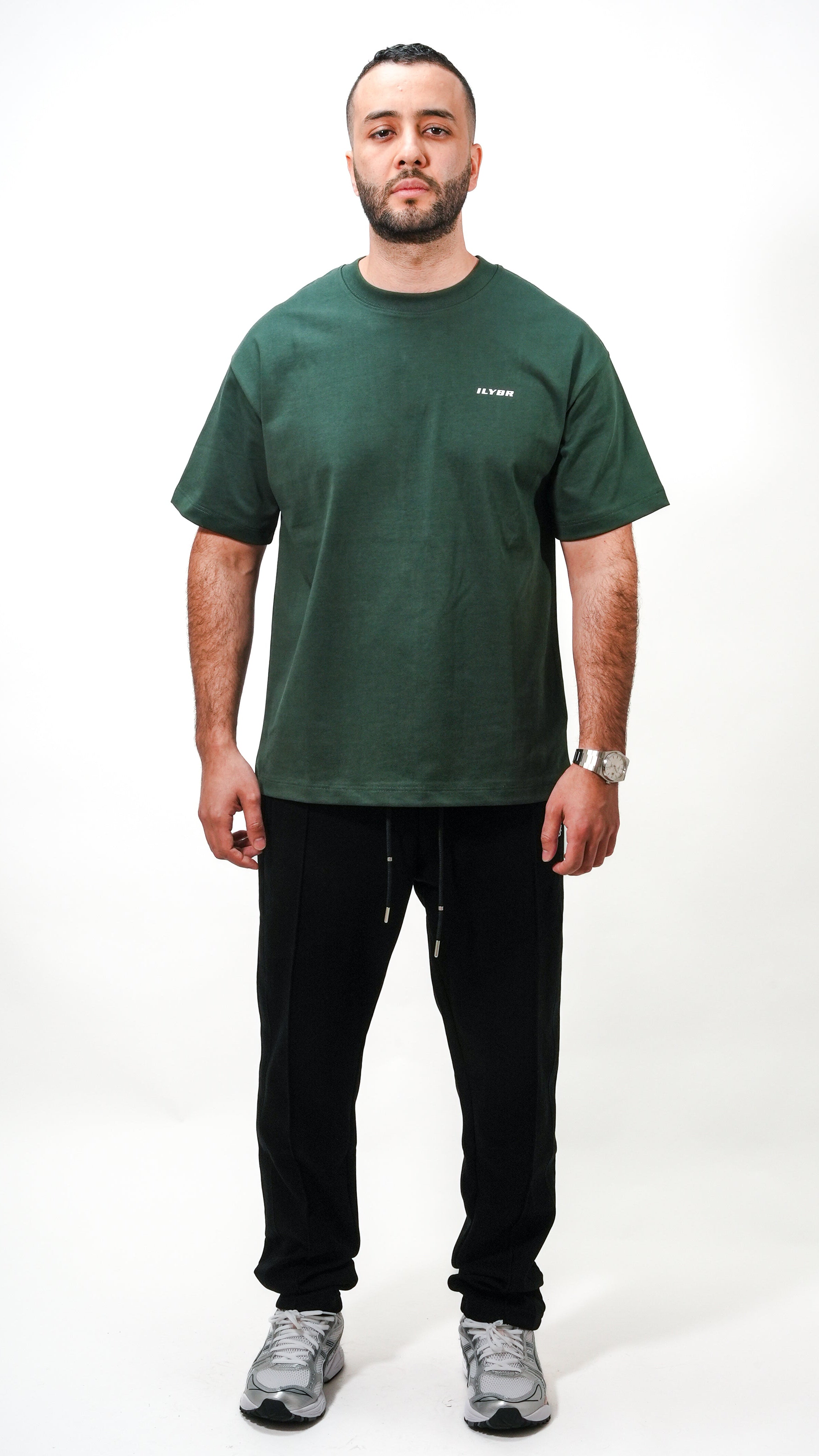 T-shirt essentiel ILYBR – Vert forêt