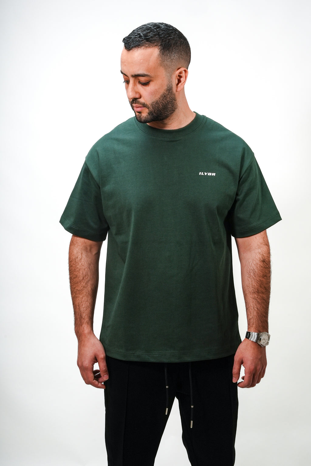 T-shirt essentiel ILYBR – Vert forêt