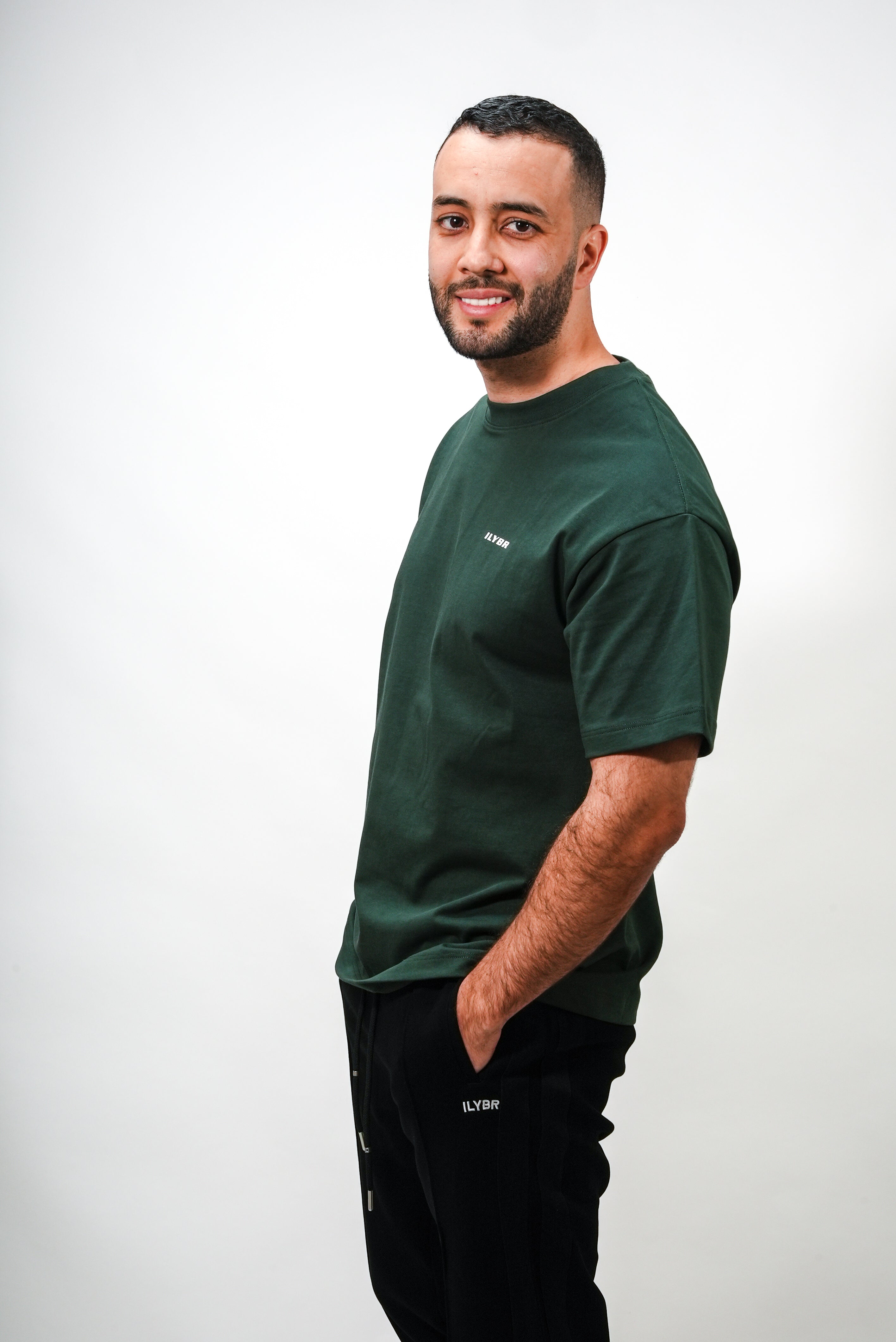 T-shirt essentiel ILYBR – Vert forêt