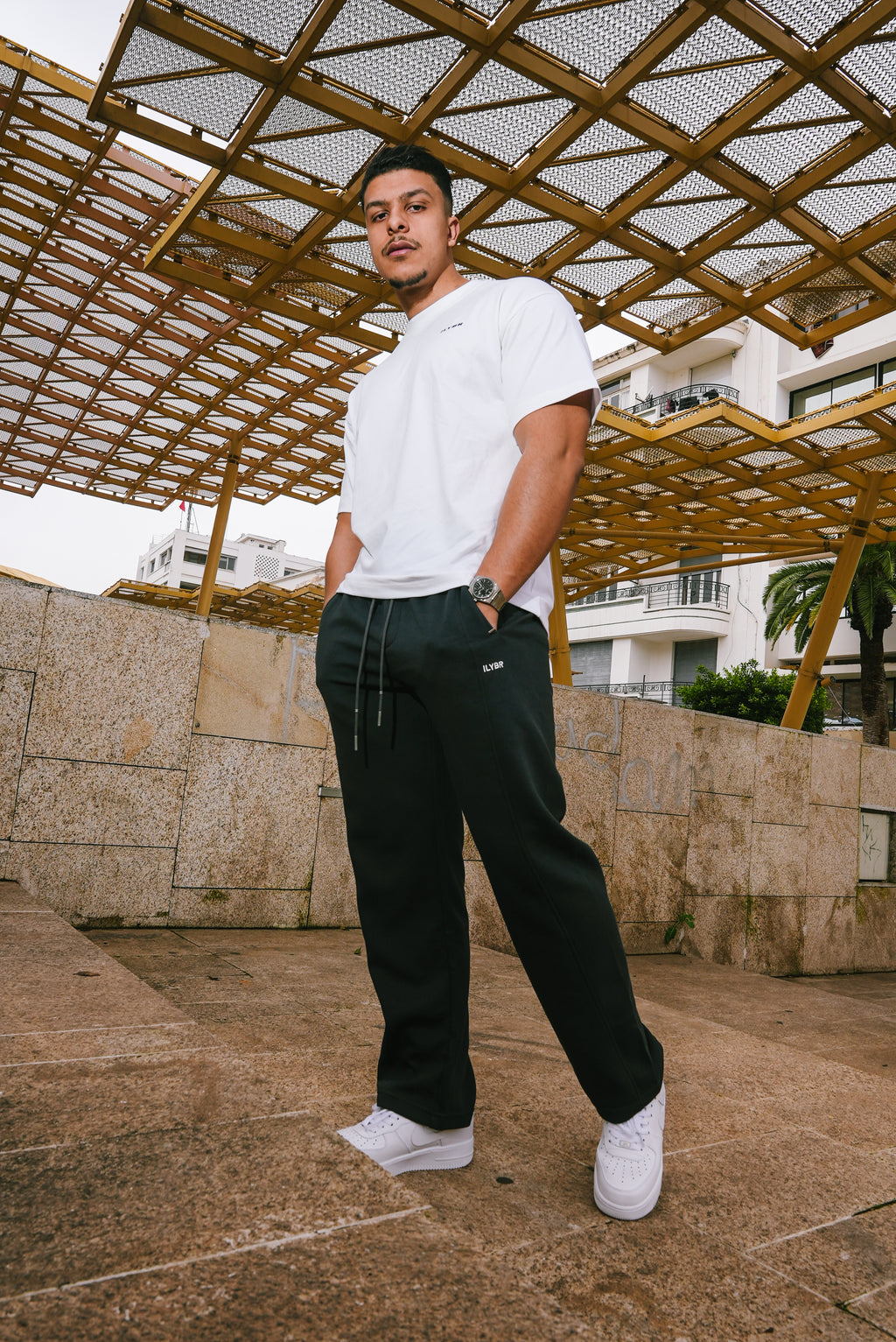 Pantalon essentiel ILYBR – Gris graphite