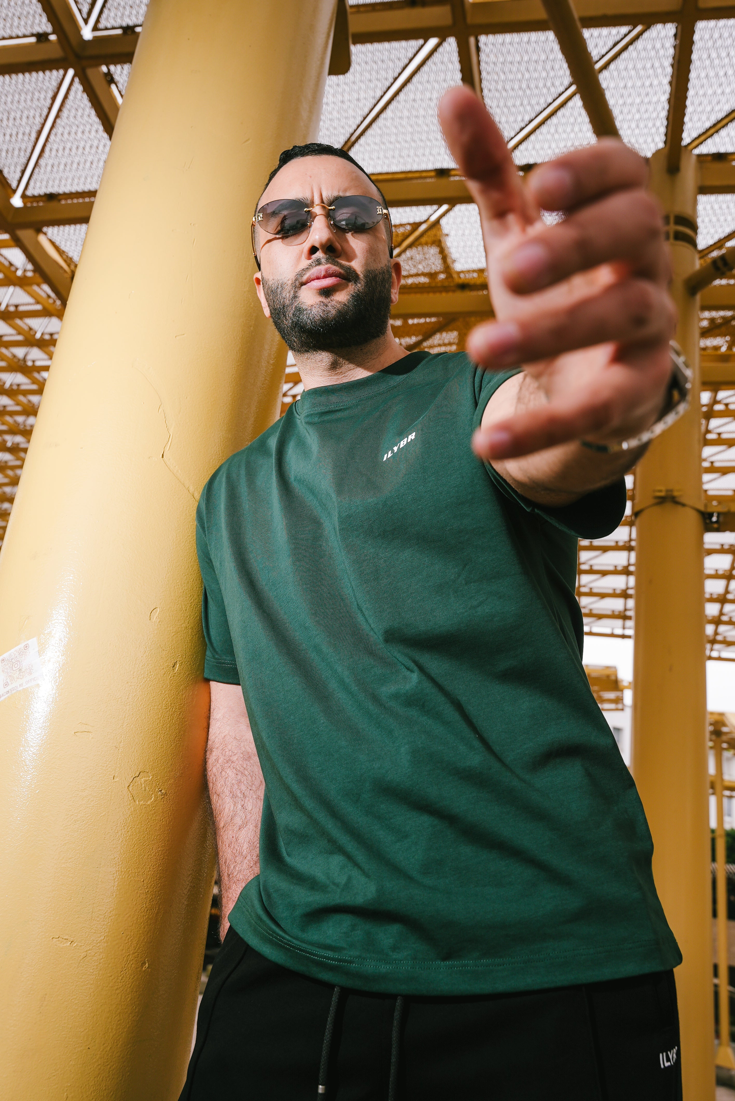 T-shirt essentiel ILYBR – Vert forêt